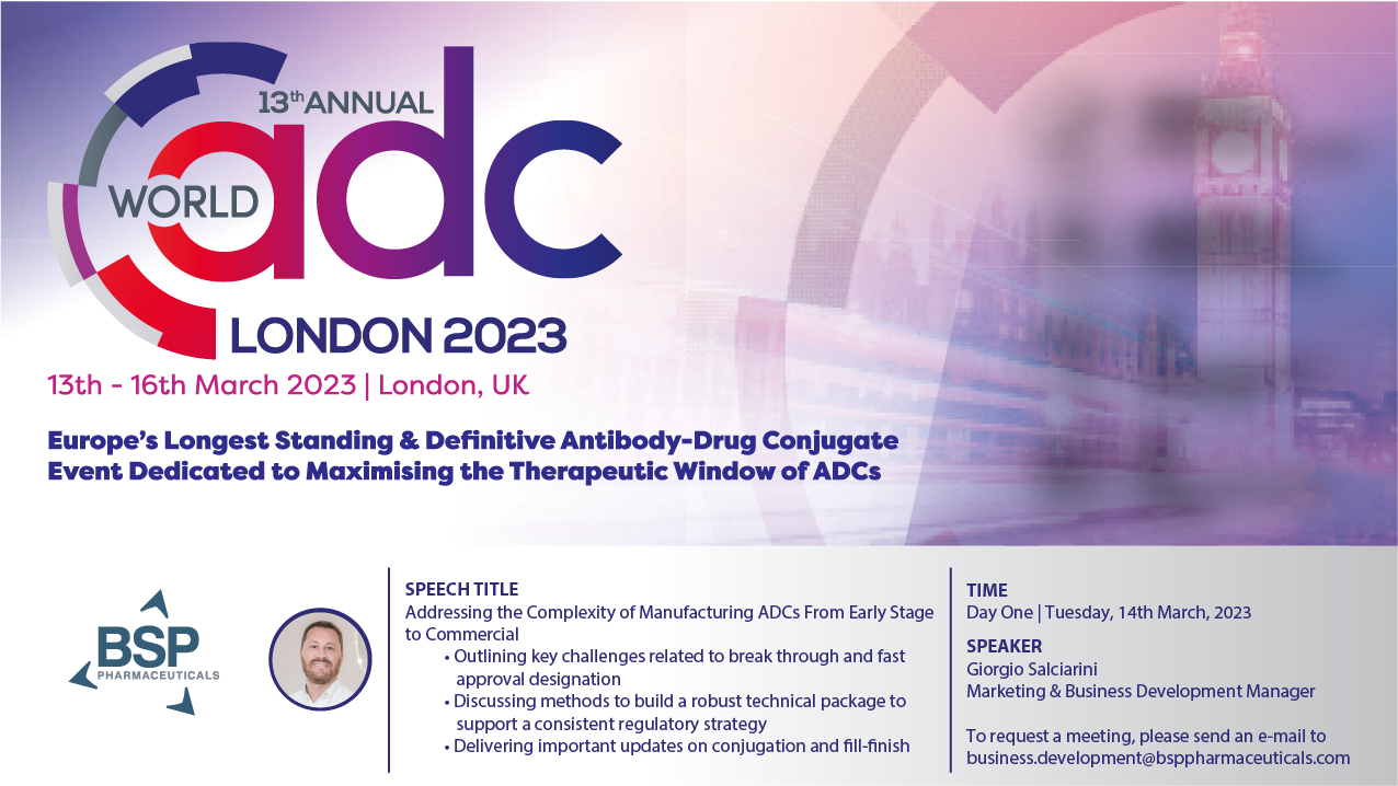 13th Annual World ADC Summit of London 2023