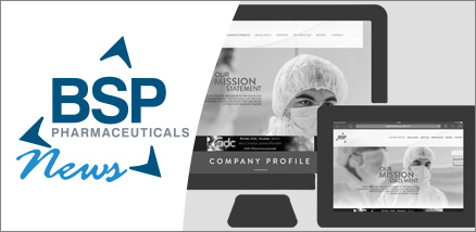BSP Pharmaceuticals Japanese Web page